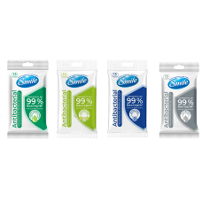 Серветки вологі Smile Antibacterial 15 шт