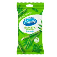 Салфетки влажные Smile Daily Bamboo  15 шт
