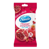 Серветки вологі Smile Daily Pomegranate  15 шт