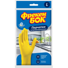 Рукавички Фрекен Бок універсальні жовті розмір L