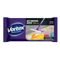 Салфетки влажные для уборки пола Vortex Citrus Breeze 15шт