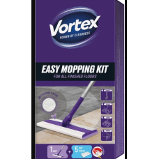 Набір для прибирання підлоги VORTEX (швабра + сухі серветки 5шт) 1 шт