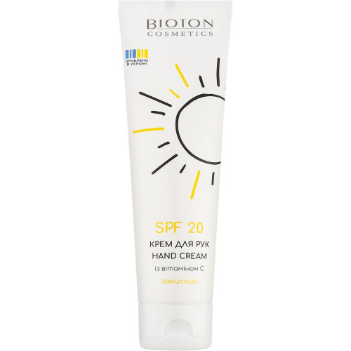 Крем для рук Bioton с витамином C SPF 20 100мл
