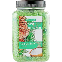 Морська сіль для ванн Bioton Spa Aroma хвойна з ефірними оліями кедра та кипариса 750 г