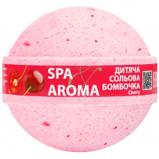 Бомбочка для ванни Bioton дитяча сольова Cherry 75 гр