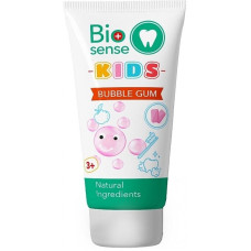 Зубна паста для дітей Bioton Biosense Kids Bubble Gum 3+ років 50 мл