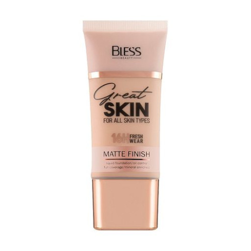 Тональный крем Bless Beauty Great Skin №02 бежевый