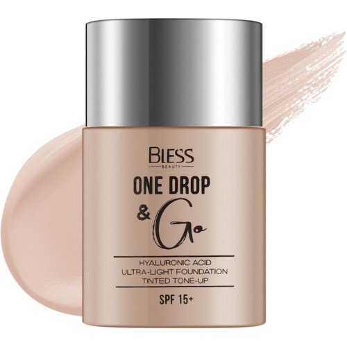 Тoнальная основа Bless Beauty One Drop & Go №02 Light Beige