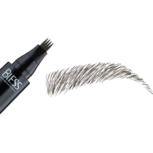 Маркер для бровей Bless Beauty WOW TATTOO BROW PEN №03 графит
