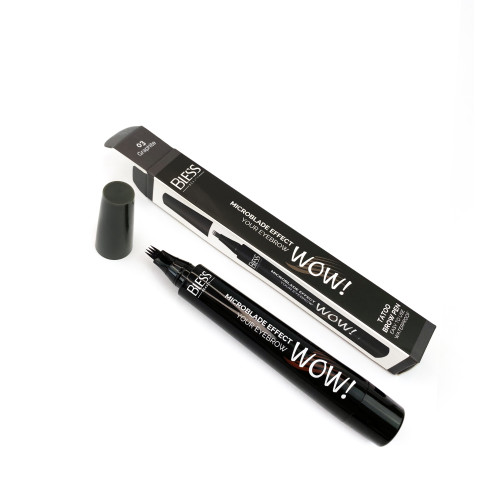 Маркер для бровей Bless Beauty WOW TATTOO BROW PEN №03 графит