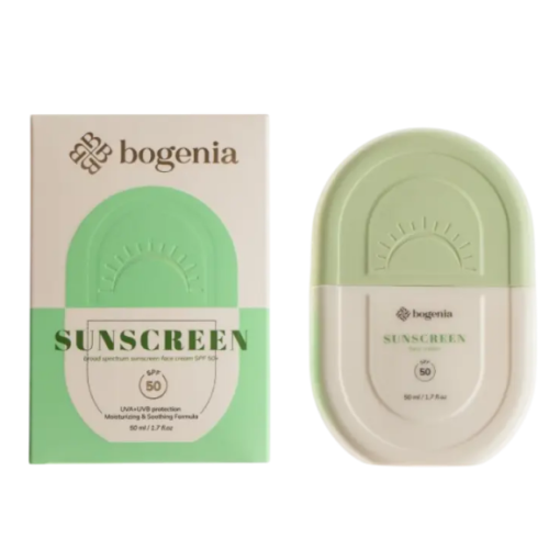 Крем для лица Bogenia солнцезащитный Sunscreeen BG441 SPF 50+ 50 мл