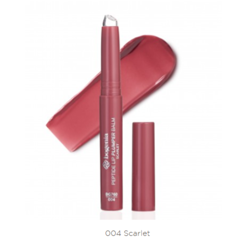 Помада для губ Bogenia Peptide Lip Plumper Balm BG760 №004 Scarlet