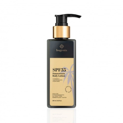 Лосьон для тела Bogenia солнцезащитный Sunscreeen Body Lotion SPF 35 200 мл