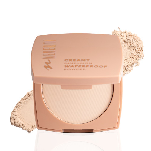 Пудра водостійка Neverti NP202 №001 Porcelain beige