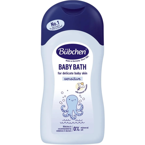 Средство для купания грудных детей Bubchen Нежный уход для чувствительной кожи 400 мл