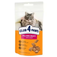 Ласощі для котів Club 4 Paws Premium для котів з яловичиною 60 гр