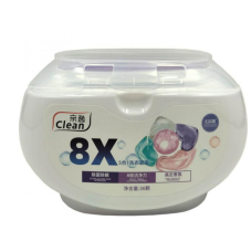 Капсулы для стирки Clean 8X 6в1цветок 36 шт