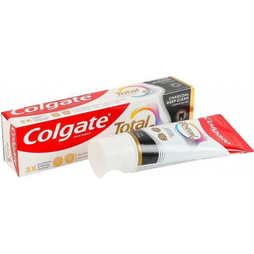 Зубная паста Colgate Total Active Protection Charcoal&Clean 75 мл