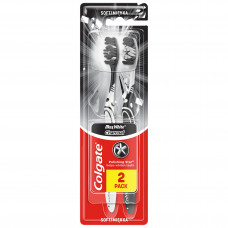 Зубна щітка Colgate Max White Charcoal середньої жорсткості 2 шт