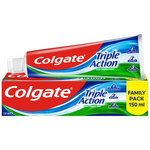 Зубна паста Colgate Triple action 150 мл