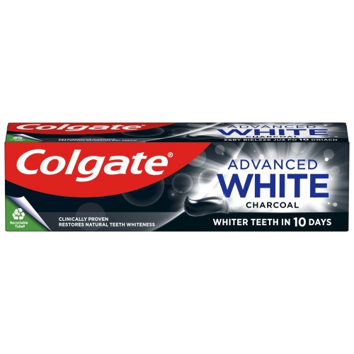 Зубная паста Colgate Max Advanced White Charcoal 75 мл