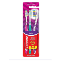 Зубна щітка Colgate Zig Zag середньої жорсткості 2+1шт