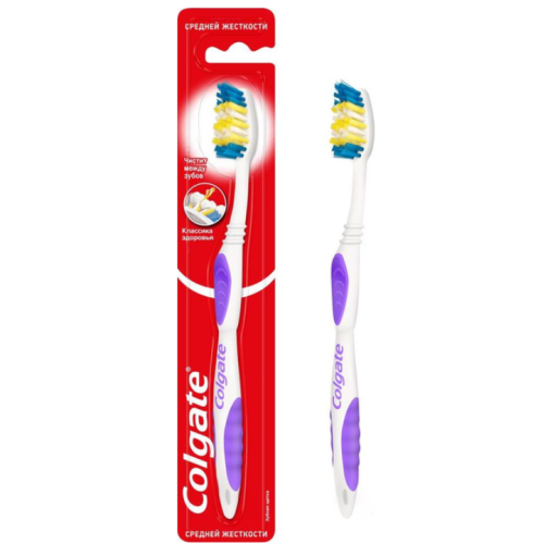 Зубная щетка Colgate Классика Здоровья средней жесткости 1 шт