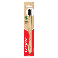 Зубная щетка Colgate Бамбук Древесный Уголь мягкая