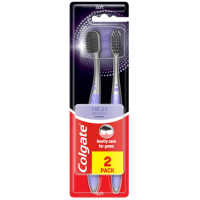 Зубная щетка Colgate High Density Charcoal мягкая 2 шт