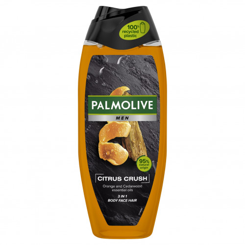 Гель для душа Palmolive Men Цитрусовый заряд Эфирные масла апельсина и кедра 500 мл