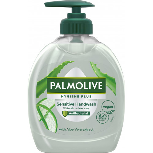 Жидкое мыло Palmolive Hygiene Plus с экстрактом алоэ вера для чувствительной кожи 300 мл
