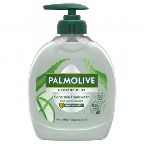 Жидкое мыло Palmolive Hygiene Plus с экстрактом алоэ вера для чувствительной кожи 300 мл