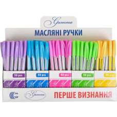 Ручка масляна Gamma С CR8011-150 мікс