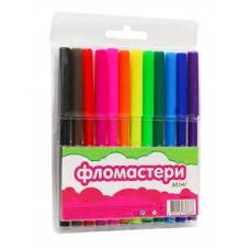 Фломастеры 12 цветов КНОПКА №52715