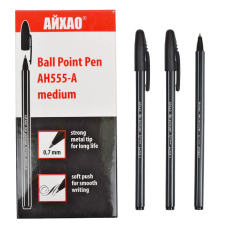 Ручка кулькова AH-555 AIHAO Original чорна