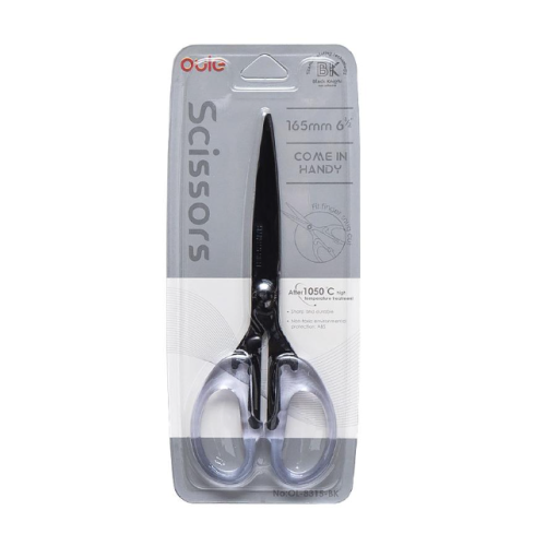 Ножницы канцелярские Scissors 16.5 см OL-8315-BK