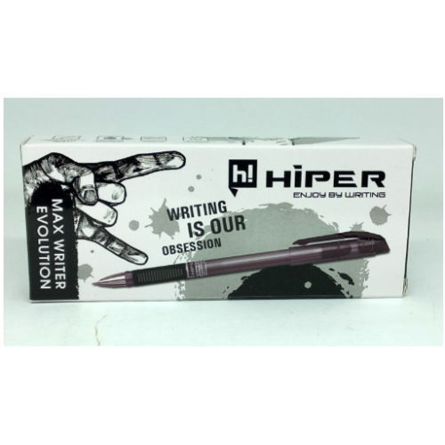 Ручка масляна Hiper Max Writer HO-335 чорна