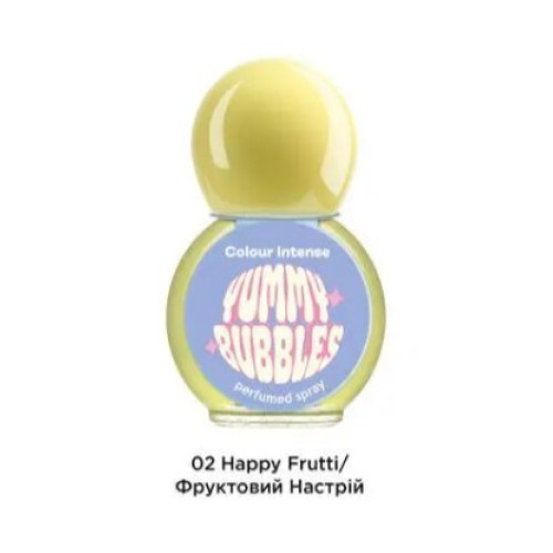 Парфумований спрей для тіла Colour Intense YUMMY BUBBLES Happy Frutti 15 мл