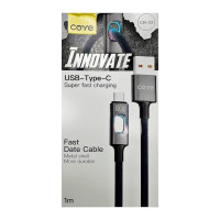 Кабель COYE 1м 100W USB-Type-C Led-подсветка арт.CM-33 (13-07)