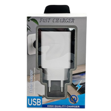 Зарядний блок Fast Charge USB вхід арт.WX-66 (13-05)