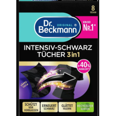 Салфетки Dr.Beckmann для обновления черного цвета и ткани 8 шт