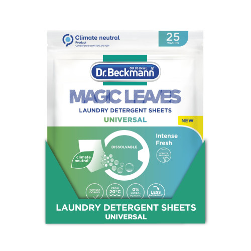 Салфетки Dr.Beckmann Magic Leaves для стирки Universal 25 шт