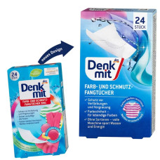 Салфетки для стирки Denkmit защита цвета 24 шт