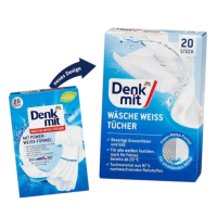 Салфетки для стирки Denkmit White 20 шт