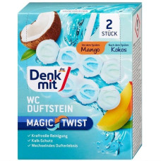 Туалетний блок Denkmit Magic Twist Mango & Kokos 2 шт