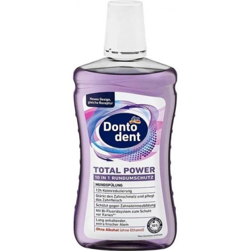 Ополаскиватель для полости рта Dontodent Mouthwash Total Power 500 мл