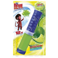 Точечный туалетный блок Dr.Devil 3в1 Lime Twister 75 мл