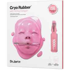 Альгинатная маска Dr.Jart+ Cryo укрепляющая для лица с коллагеном With Rubber Firming Collagen 44 гр