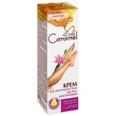 Крем для депіляції тіла Caramel Lady 3-хвилинний швидкодіючий 100 мл