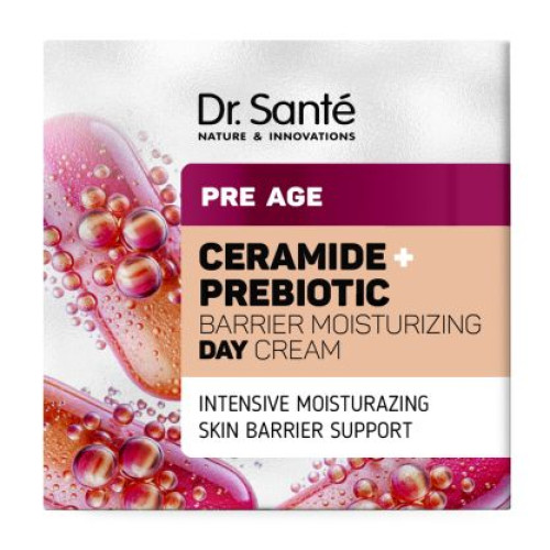 Крем для лица Dr.Sante Pre Age дневной защитный, увлажняющий керамид+пребиотик 50 мл